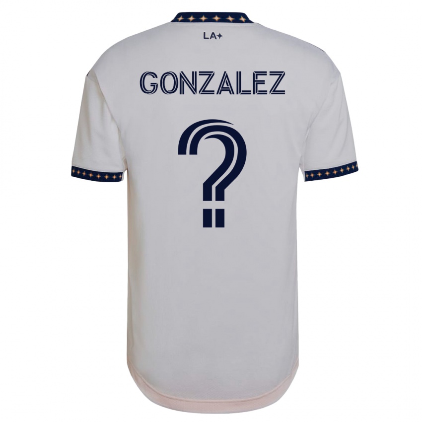 Herren Miguel Gonzalez #0 Weiß Heimtrikot Trikot 2023/24 T-Shirt Österreich