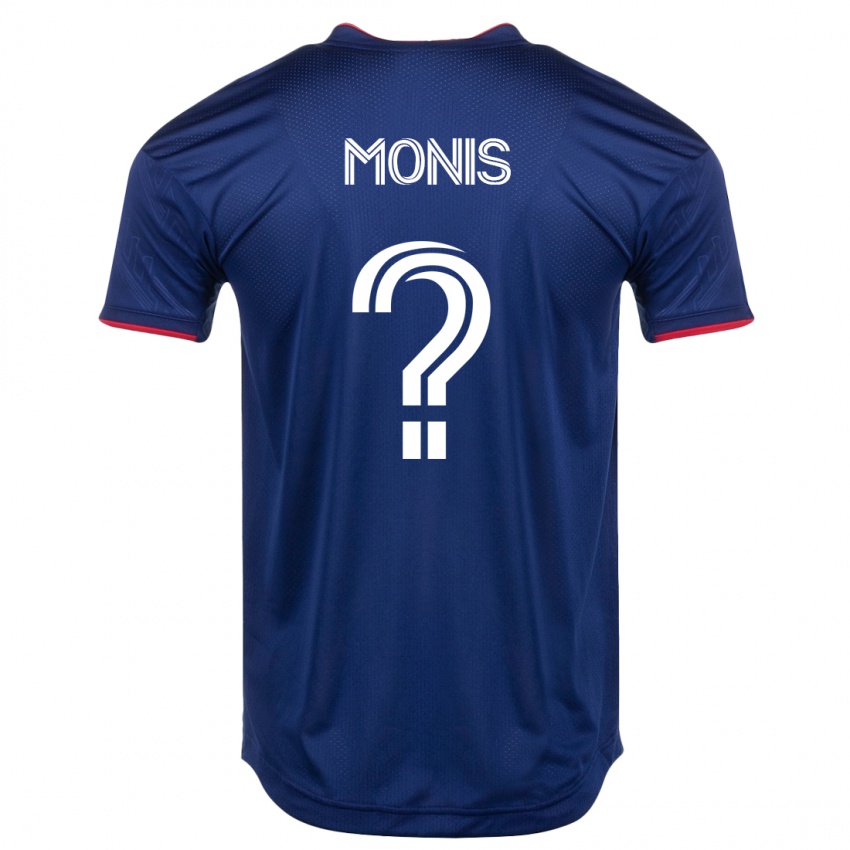 Herren Alex Monis #0 Marine Heimtrikot Trikot 2023/24 T-Shirt Österreich