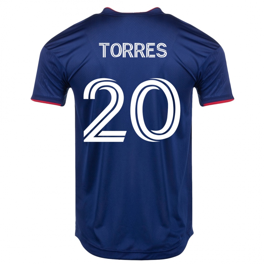Herren Jairo Torres #20 Marine Heimtrikot Trikot 2023/24 T-Shirt Österreich