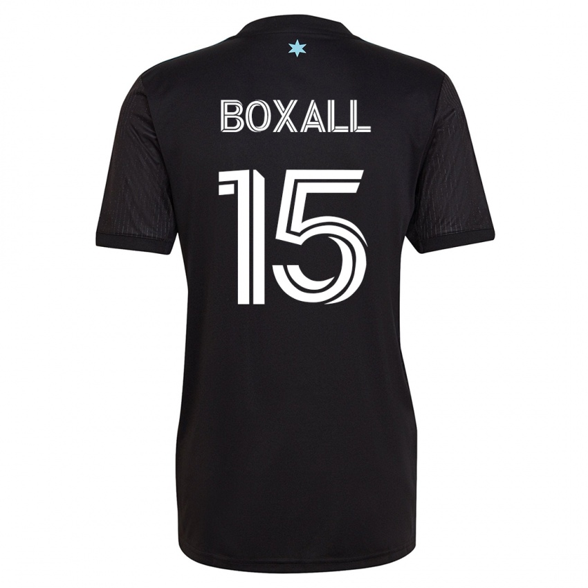 Herren Michael Boxall #15 Schwarz Heimtrikot Trikot 2023/24 T-Shirt Österreich