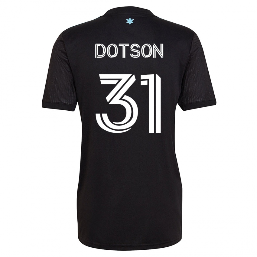 Herren Hassani Dotson #31 Schwarz Heimtrikot Trikot 2023/24 T-Shirt Österreich