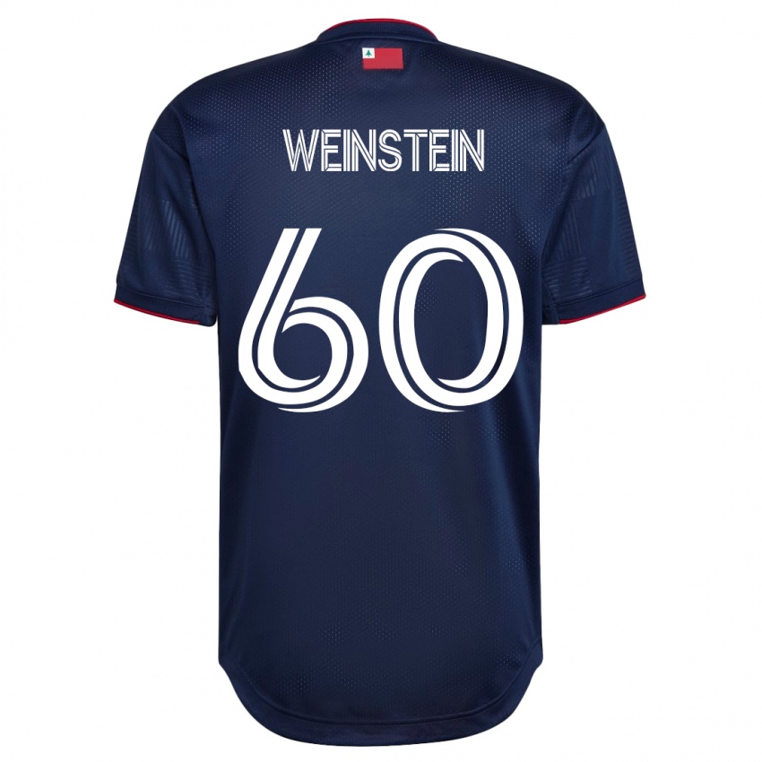 Herren Max Weinstein #60 Marine Heimtrikot Trikot 2023/24 T-Shirt Österreich