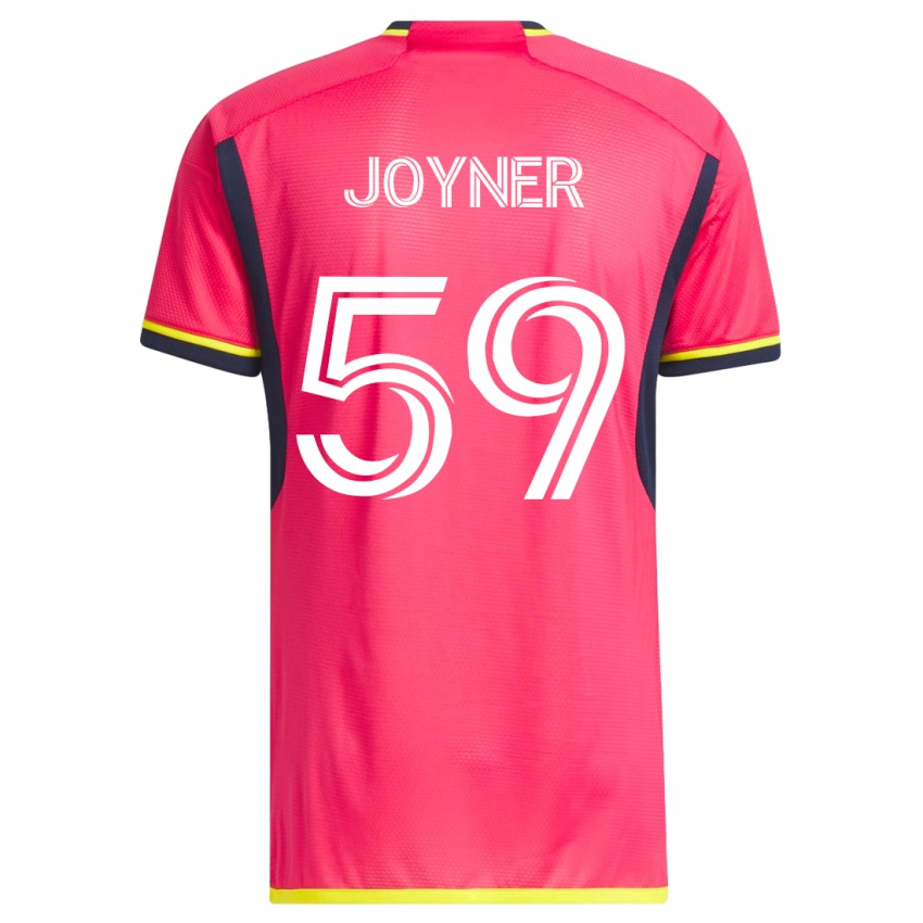 Herren Mykhi Joyner #59 Rosa Heimtrikot Trikot 2023/24 T-Shirt Österreich