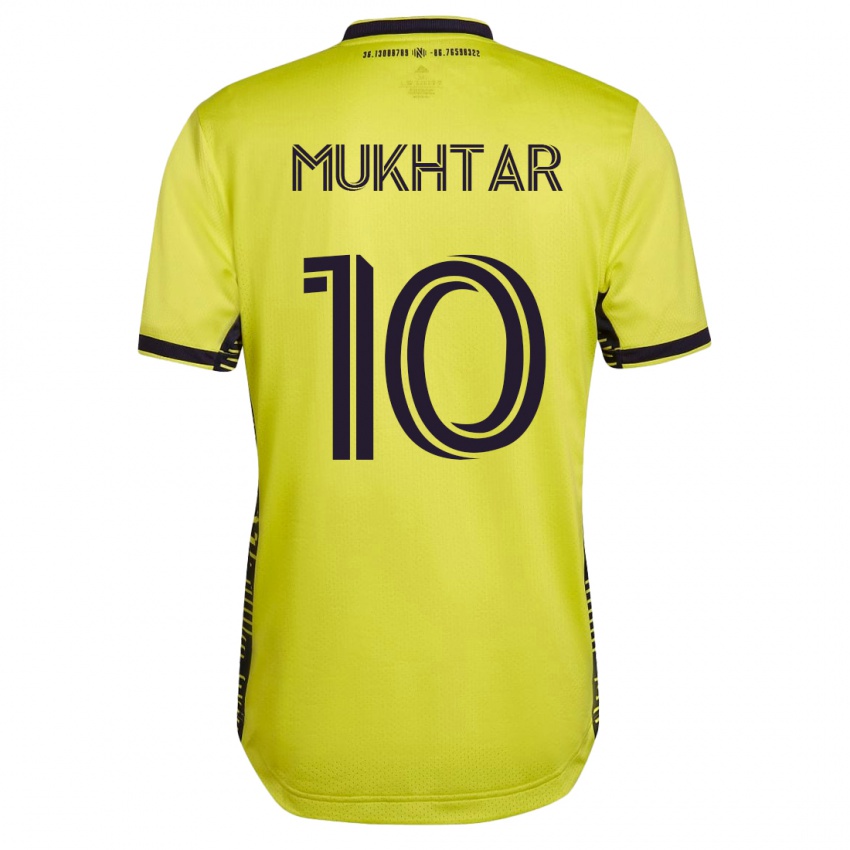 Herren Hany Mukhtar #10 Gelb Heimtrikot Trikot 2023/24 T-Shirt Österreich