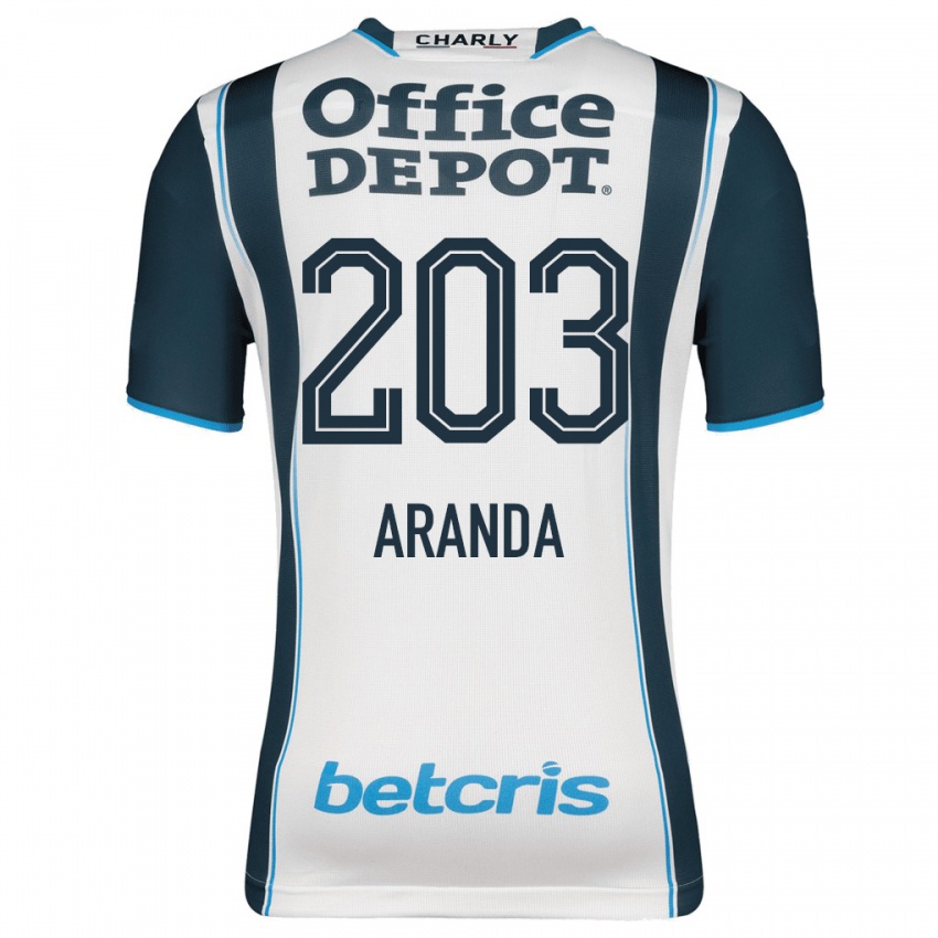 Herren Juan Aranda #203 Marine Heimtrikot Trikot 2023/24 T-Shirt Österreich