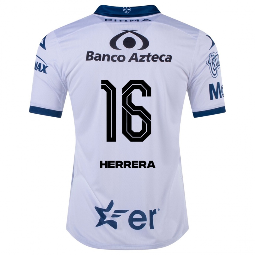 Herren Alberto Herrera #16 Weiß Heimtrikot Trikot 2023/24 T-Shirt Österreich