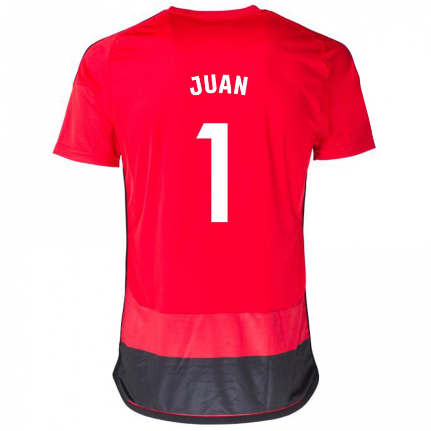 Herren Ramón Juan #1 Rot Schwarz Heimtrikot Trikot 2023/24 T-Shirt Österreich