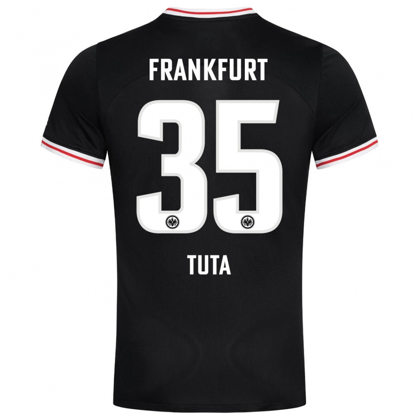 Herren Tuta #35 Schwarz Auswärtstrikot Trikot 2023/24 T-Shirt Österreich