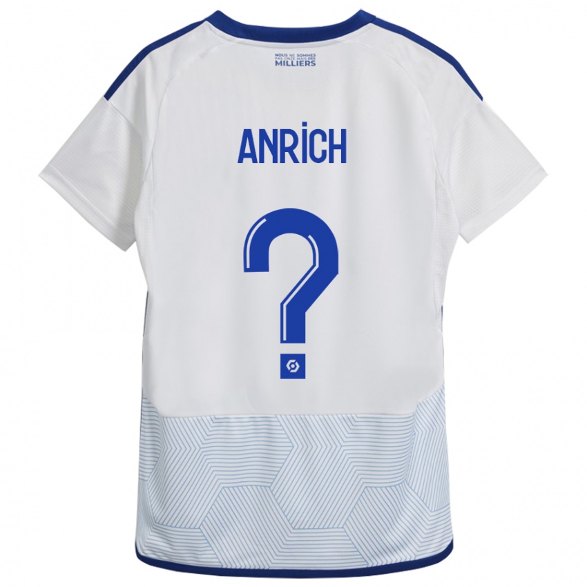 Herren Melchior Anrich #0 Weiß Auswärtstrikot Trikot 2023/24 T-Shirt Österreich