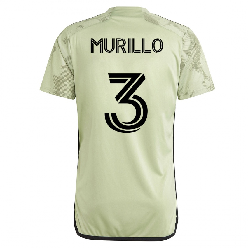 Herren Jesús Murillo #3 Grün Auswärtstrikot Trikot 2023/24 T-Shirt Österreich