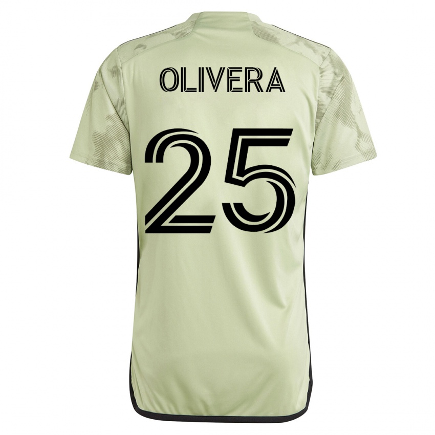 Herren Cristian Olivera #25 Grün Auswärtstrikot Trikot 2023/24 T-Shirt Österreich