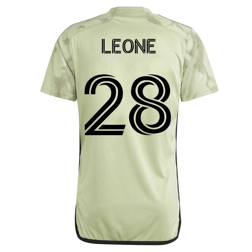 Herren Tony Leone #28 Grün Auswärtstrikot Trikot 2023/24 T-Shirt Österreich