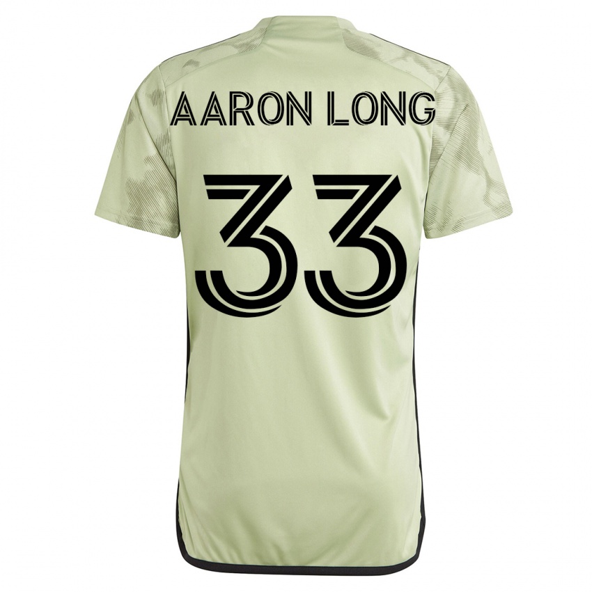 Herren Aaron Long #33 Grün Auswärtstrikot Trikot 2023/24 T-Shirt Österreich