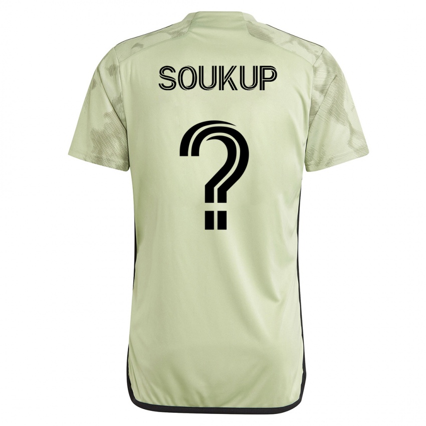 Herren Alixson Soukup #0 Grün Auswärtstrikot Trikot 2023/24 T-Shirt Österreich