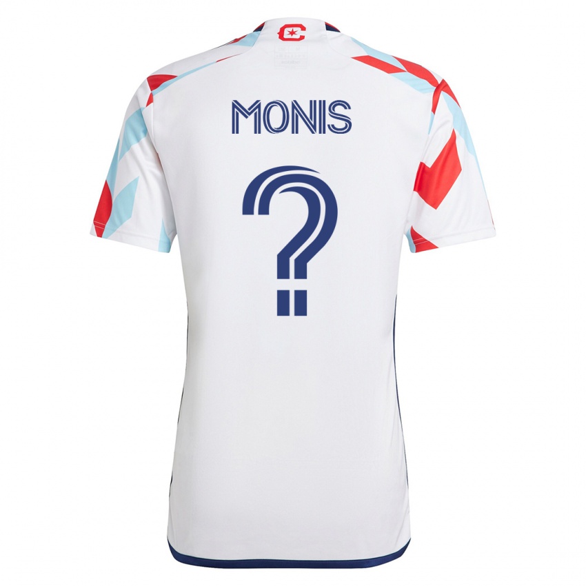 Herren Alex Monis #0 Weiß Blau Auswärtstrikot Trikot 2023/24 T-Shirt Österreich