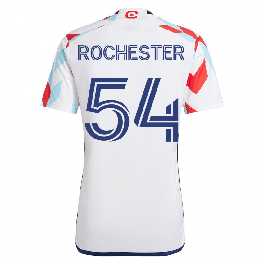 Herren Lamonth Rochester #54 Weiß Blau Auswärtstrikot Trikot 2023/24 T-Shirt Österreich