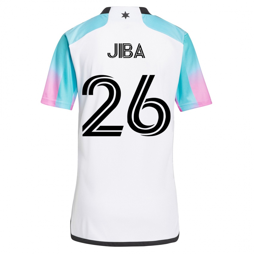 Herren Ryen Jiba #26 Weiß Auswärtstrikot Trikot 2023/24 T-Shirt Österreich