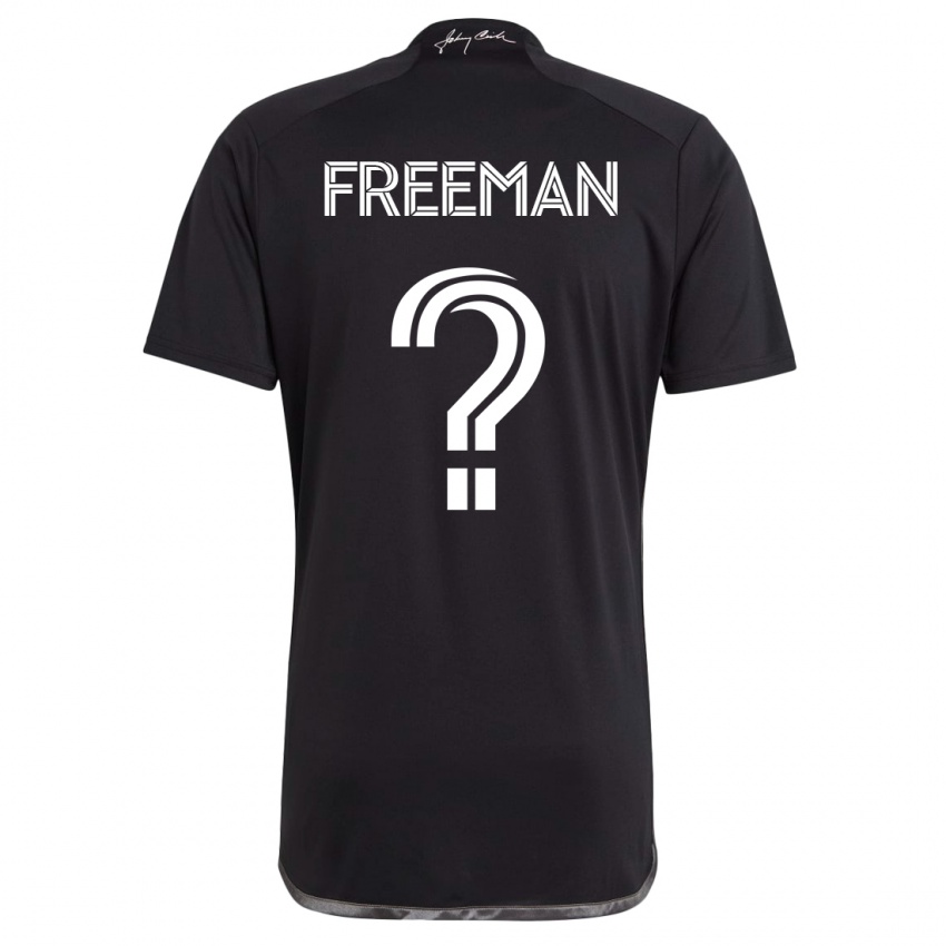 Herren Tyler Freeman #0 Schwarz Auswärtstrikot Trikot 2023/24 T-Shirt Österreich