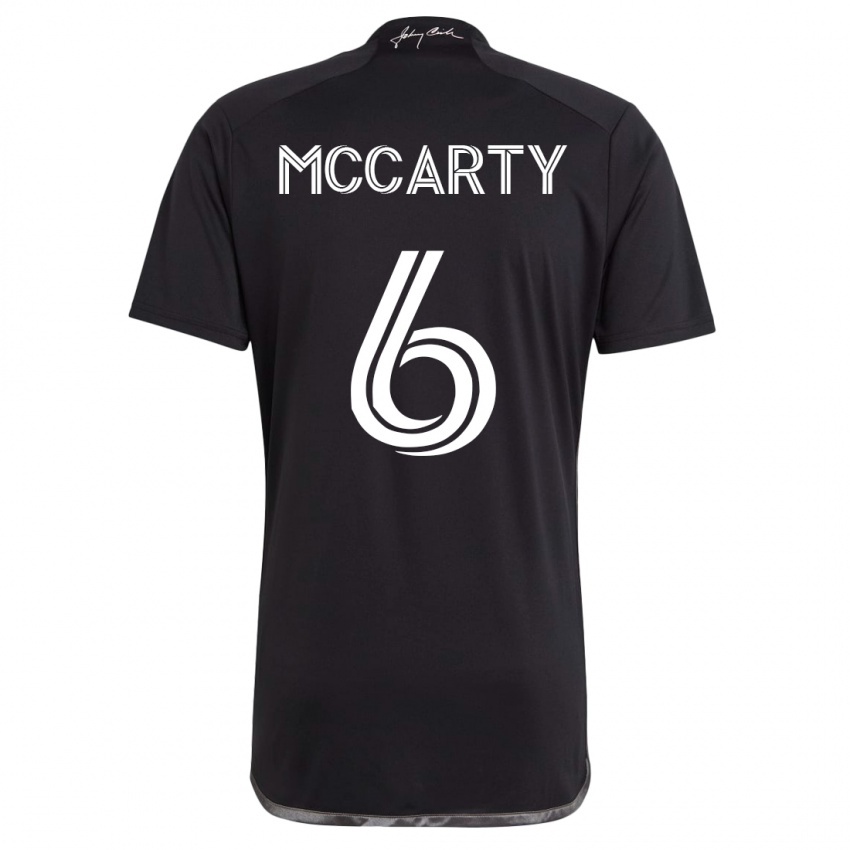 Herren Dax Mccarty #6 Schwarz Auswärtstrikot Trikot 2023/24 T-Shirt Österreich