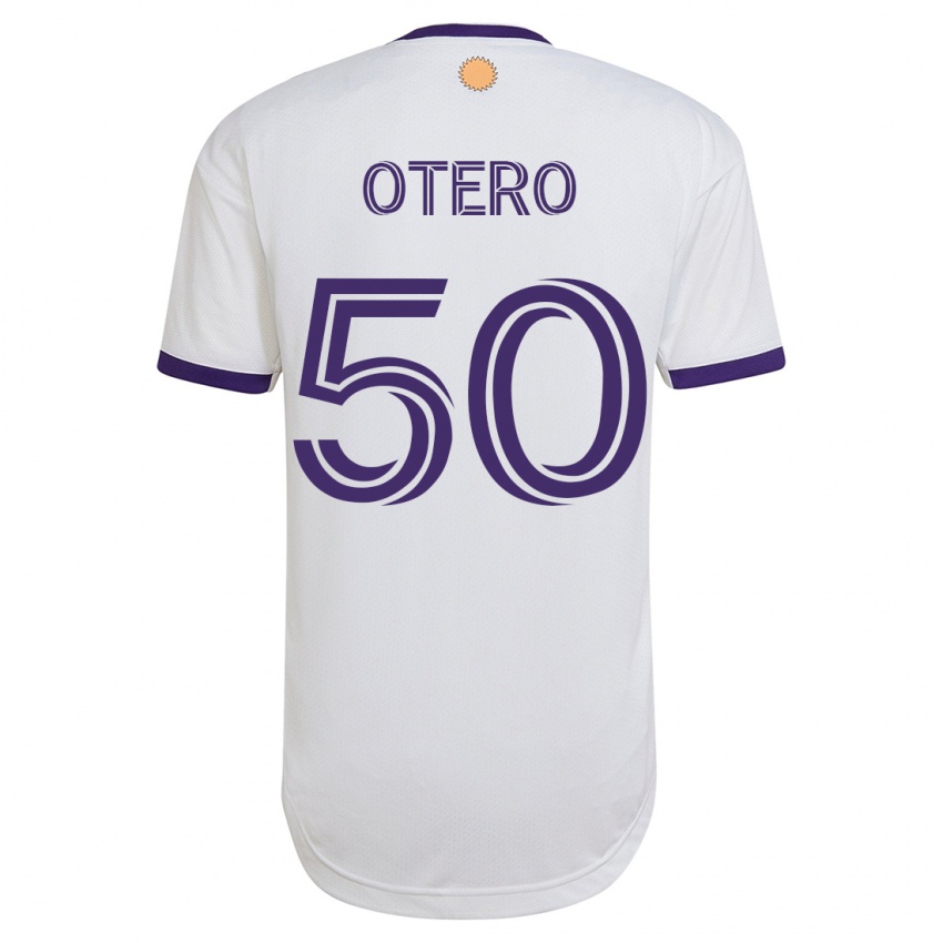 Herren Javier Otero #50 Weiß Auswärtstrikot Trikot 2023/24 T-Shirt Österreich
