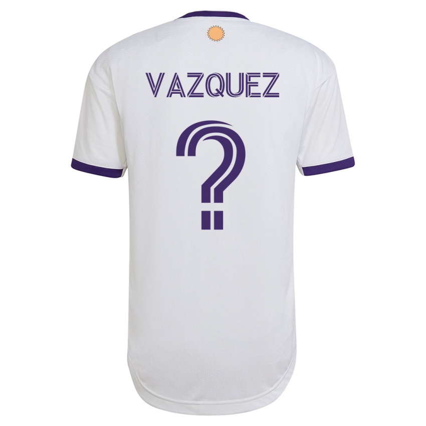 Herren Daniel Vazquez #0 Weiß Auswärtstrikot Trikot 2023/24 T-Shirt Österreich