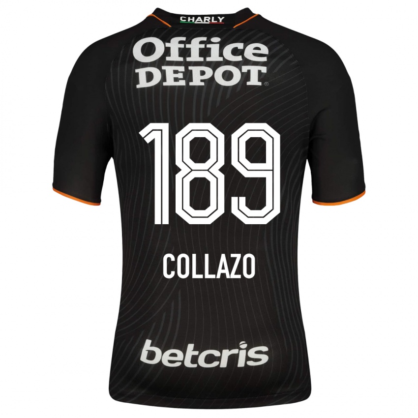 Herren David Collazo #189 Schwarz Auswärtstrikot Trikot 2023/24 T-Shirt Österreich