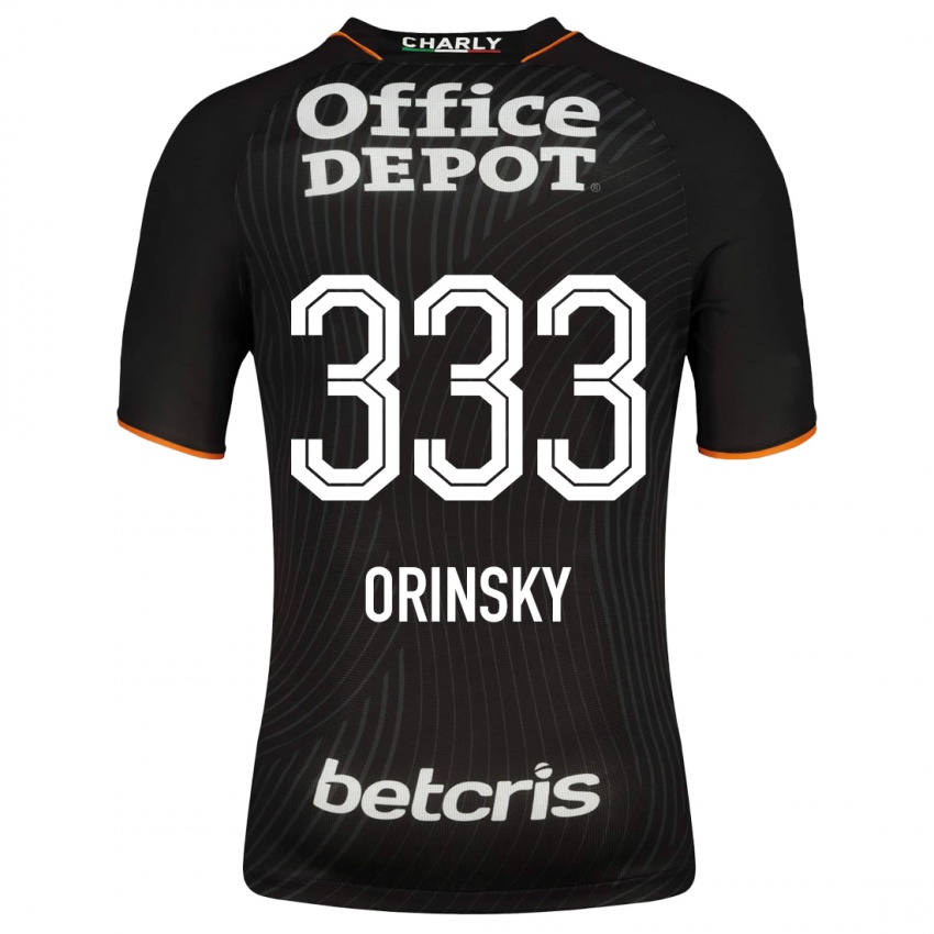 Herren Edson Orinsky #333 Schwarz Auswärtstrikot Trikot 2023/24 T-Shirt Österreich