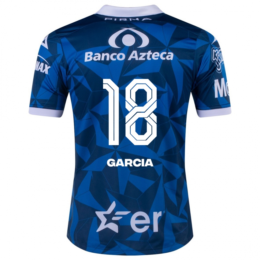 Herren Luis García #18 Blau Auswärtstrikot Trikot 2023/24 T-Shirt Österreich