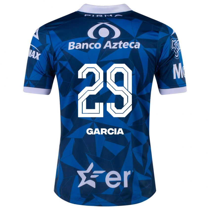 Herren Emiliano García #29 Blau Auswärtstrikot Trikot 2023/24 T-Shirt Österreich