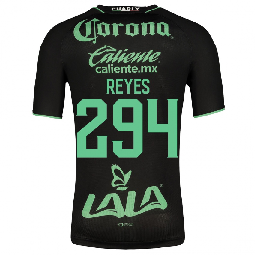 Herren Máximo Reyes #294 Schwarz Auswärtstrikot Trikot 2023/24 T-Shirt Österreich