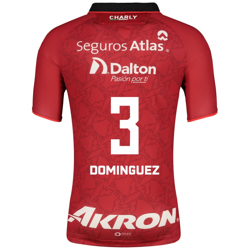 Herren Idekel Domínguez #3 Rot Auswärtstrikot Trikot 2023/24 T-Shirt Österreich