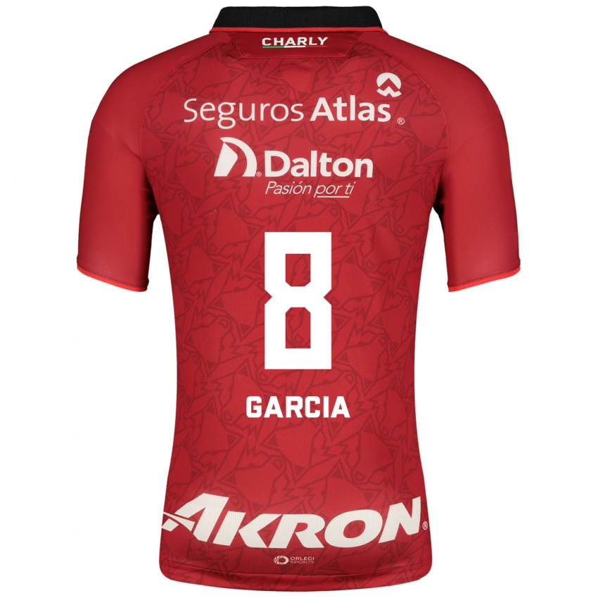 Herren Mateo García #8 Rot Auswärtstrikot Trikot 2023/24 T-Shirt Österreich