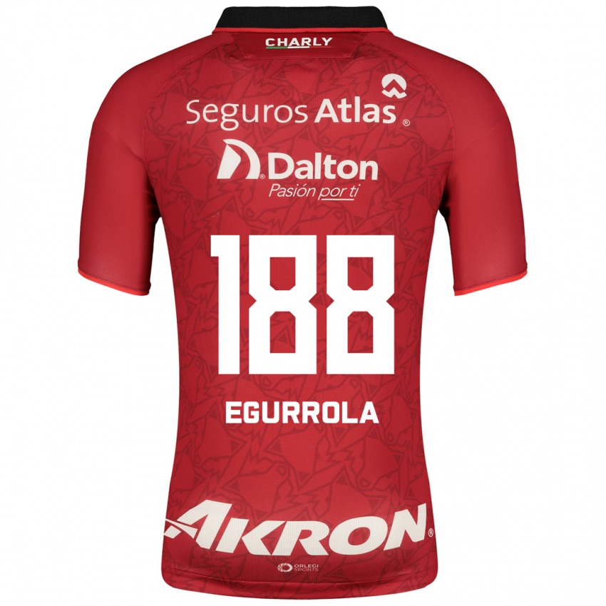 Herren Luis Egurrola #188 Rot Auswärtstrikot Trikot 2023/24 T-Shirt Österreich