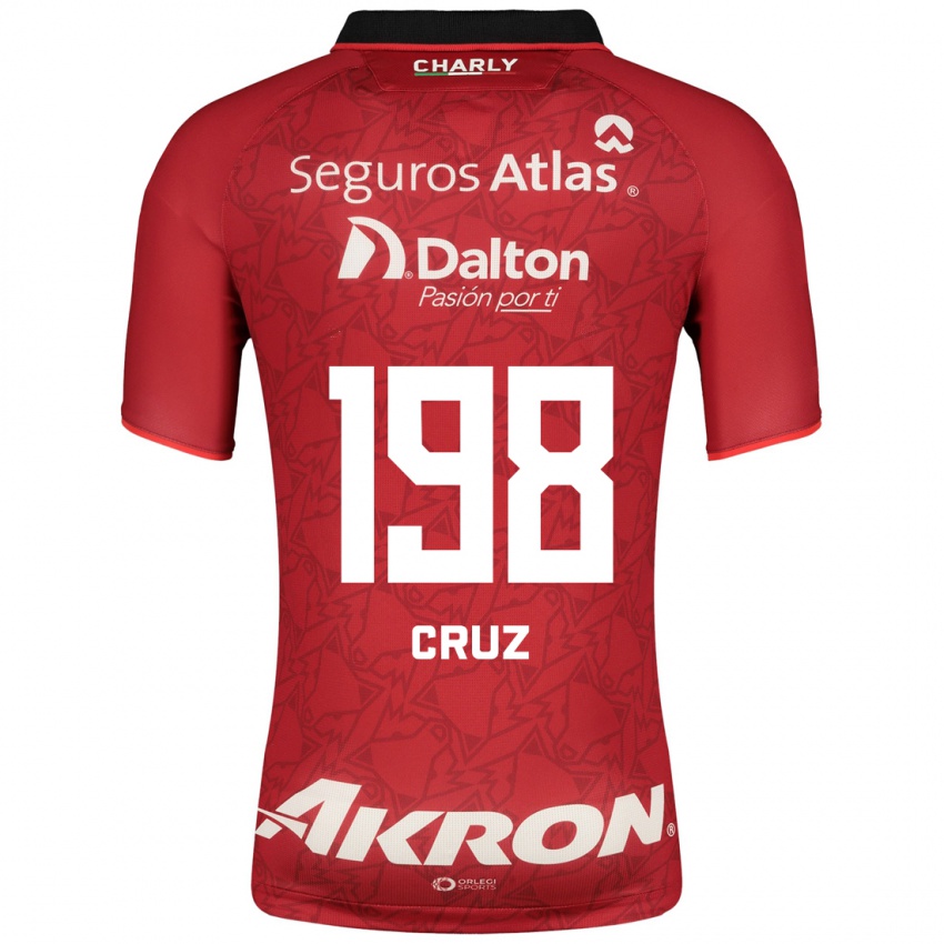 Herren Carlos Cruz #198 Rot Auswärtstrikot Trikot 2023/24 T-Shirt Österreich