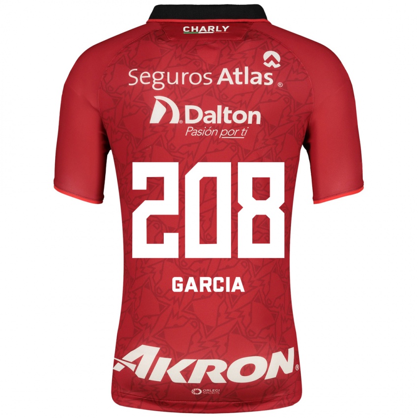 Herren Ángel García #208 Rot Auswärtstrikot Trikot 2023/24 T-Shirt Österreich