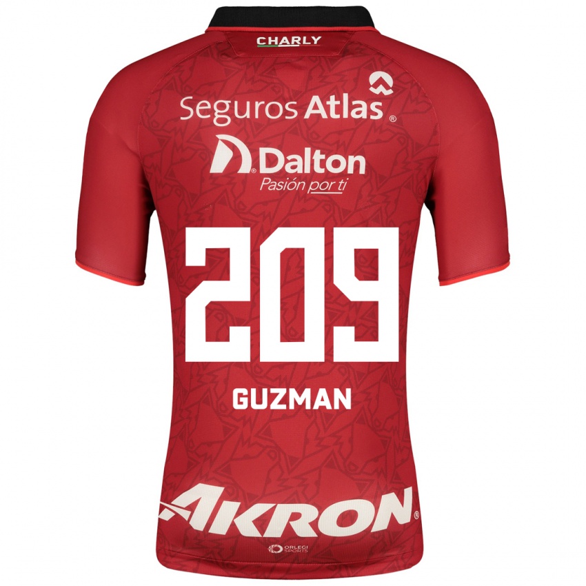 Herren Jorge Guzmán #209 Rot Auswärtstrikot Trikot 2023/24 T-Shirt Österreich