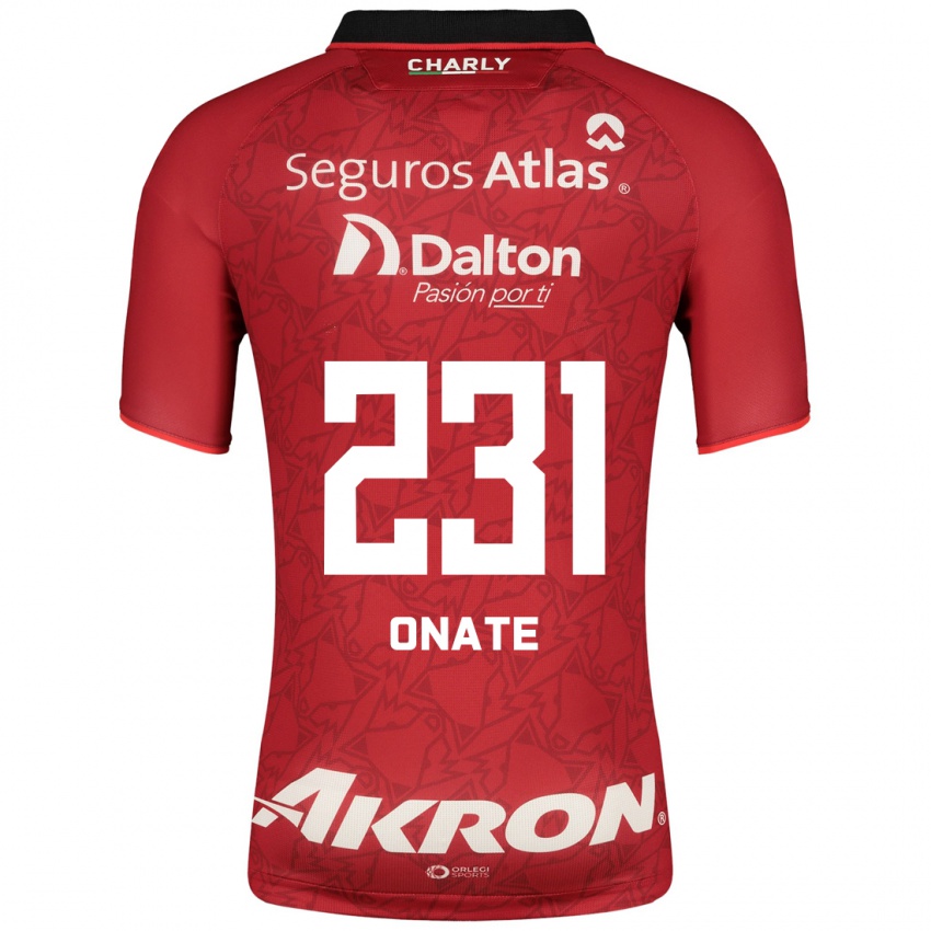 Herren Axel Oñate #231 Rot Auswärtstrikot Trikot 2023/24 T-Shirt Österreich