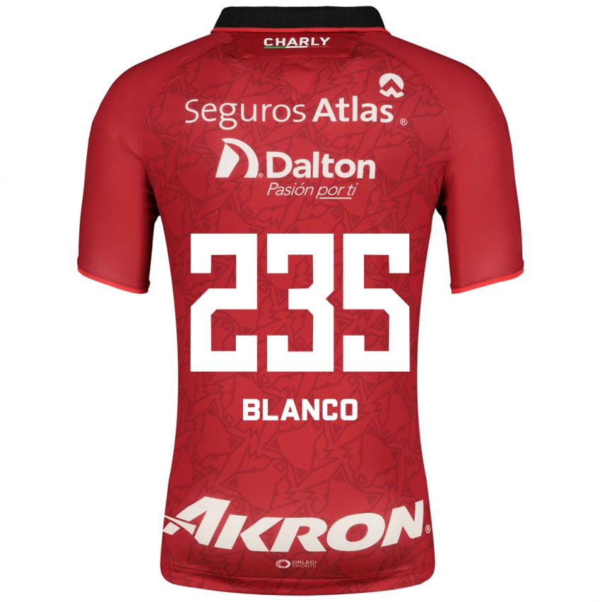 Herren Luis Blanco #235 Rot Auswärtstrikot Trikot 2023/24 T-Shirt Österreich
