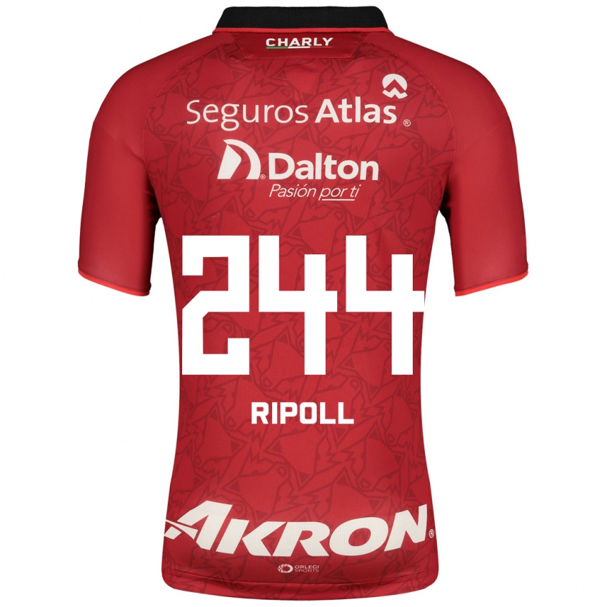 Herren Alonso Ripoll #244 Rot Auswärtstrikot Trikot 2023/24 T-Shirt Österreich