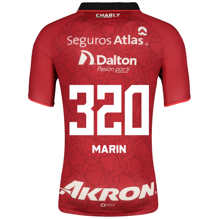 Herren Donato Marín #320 Rot Auswärtstrikot Trikot 2023/24 T-Shirt Österreich