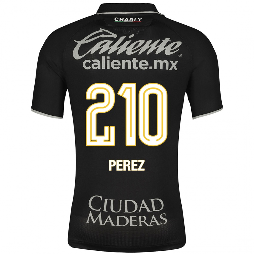 Herren Arez Pérez #210 Schwarz Auswärtstrikot Trikot 2023/24 T-Shirt Österreich