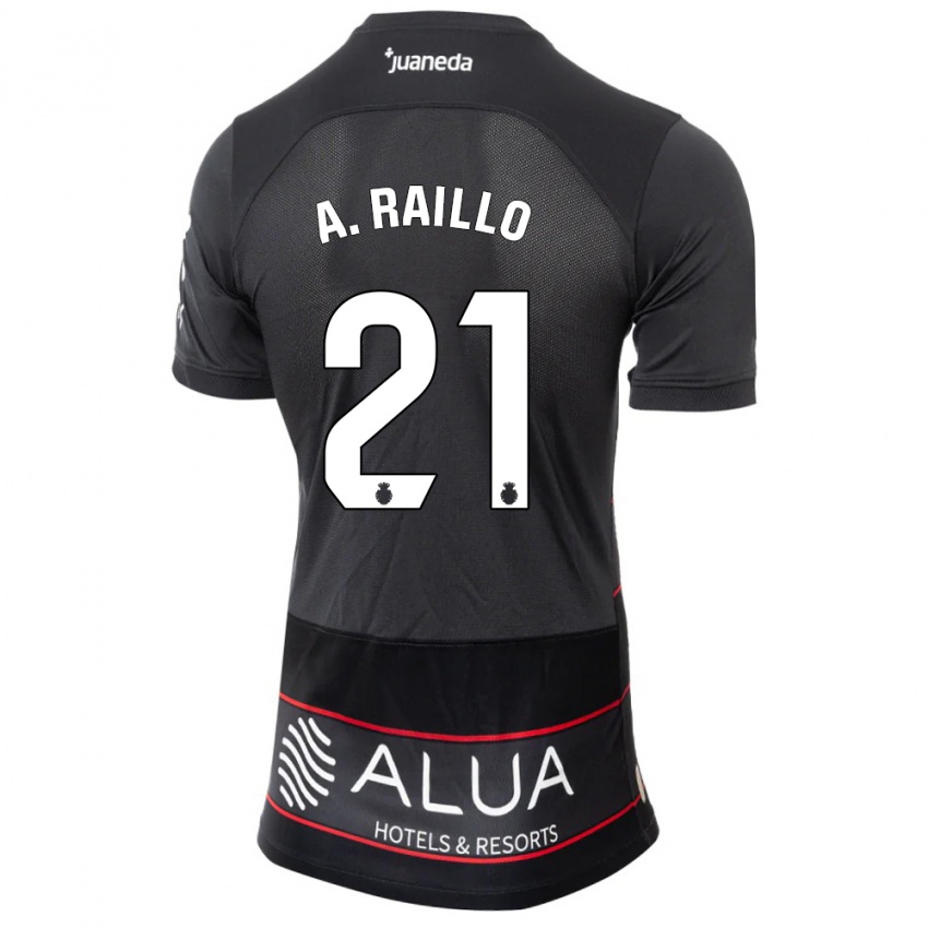 Herren Antonio Raíllo #21 Schwarz Auswärtstrikot Trikot 2023/24 T-Shirt Österreich