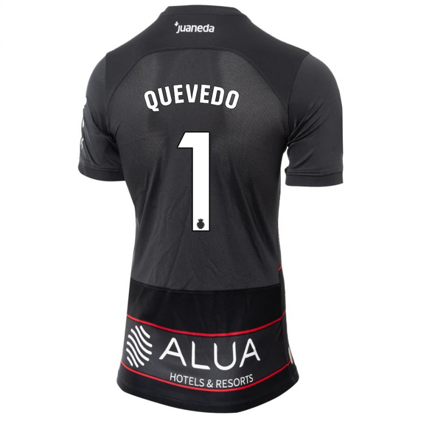 Herren Alex Quevedo #1 Schwarz Auswärtstrikot Trikot 2023/24 T-Shirt Österreich