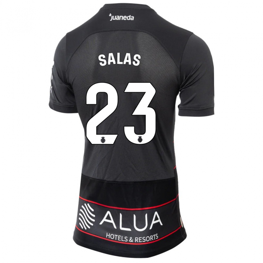 Herren Jan Salas #23 Schwarz Auswärtstrikot Trikot 2023/24 T-Shirt Österreich