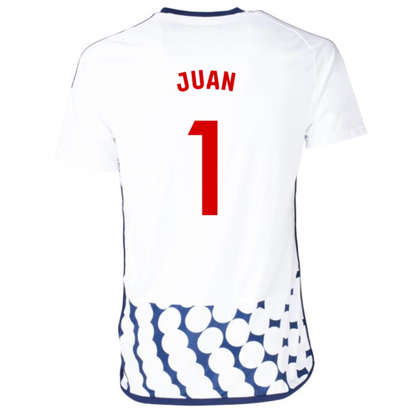 Herren Ramón Juan #1 Weiß Auswärtstrikot Trikot 2023/24 T-Shirt Österreich