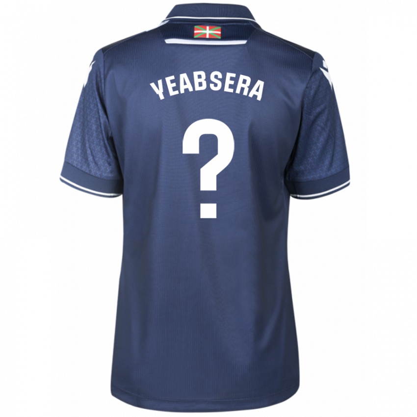 Herren Jon Yeabsera #0 Marine Auswärtstrikot Trikot 2023/24 T-Shirt Österreich