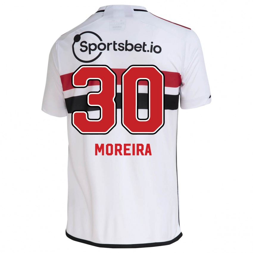 Damen João Moreira #30 Weiß Heimtrikot Trikot 2023/24 T-Shirt Österreich