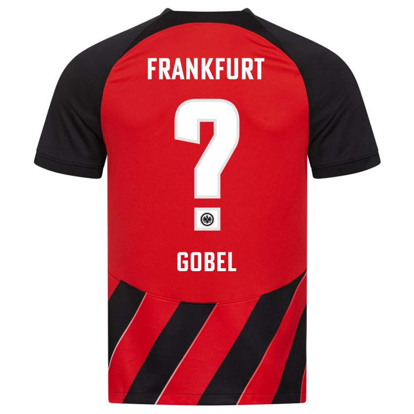 Damen Marlon Göbel #0 Rot Schwarz Heimtrikot Trikot 2023/24 T-Shirt Österreich