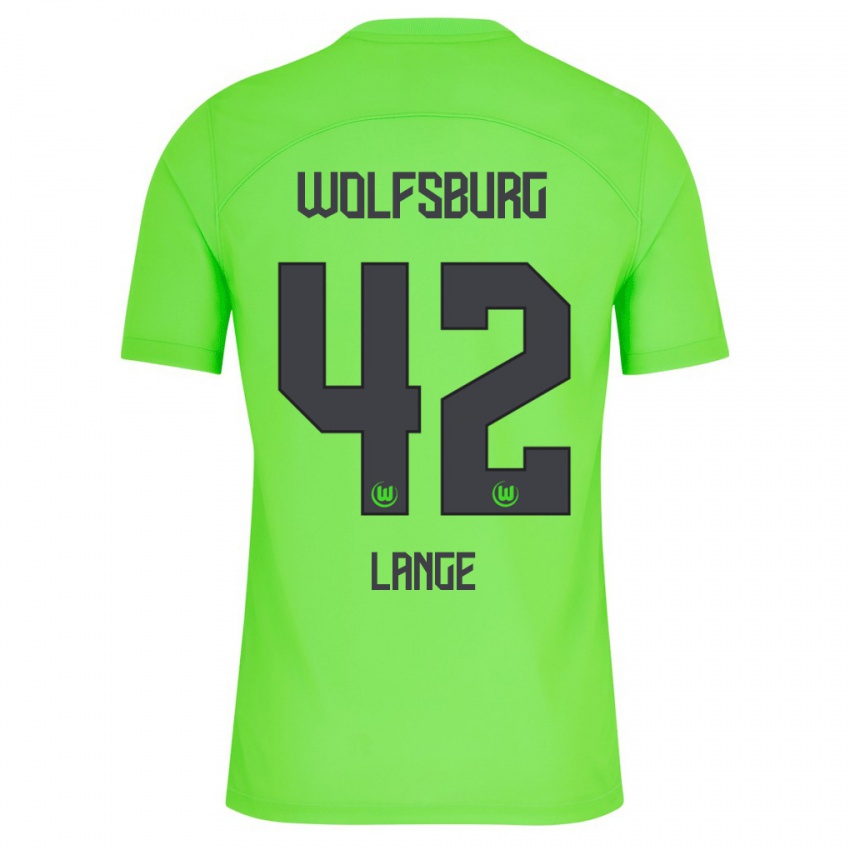 Damen Felix Lange #42 Grün Heimtrikot Trikot 2023/24 T-Shirt Österreich
