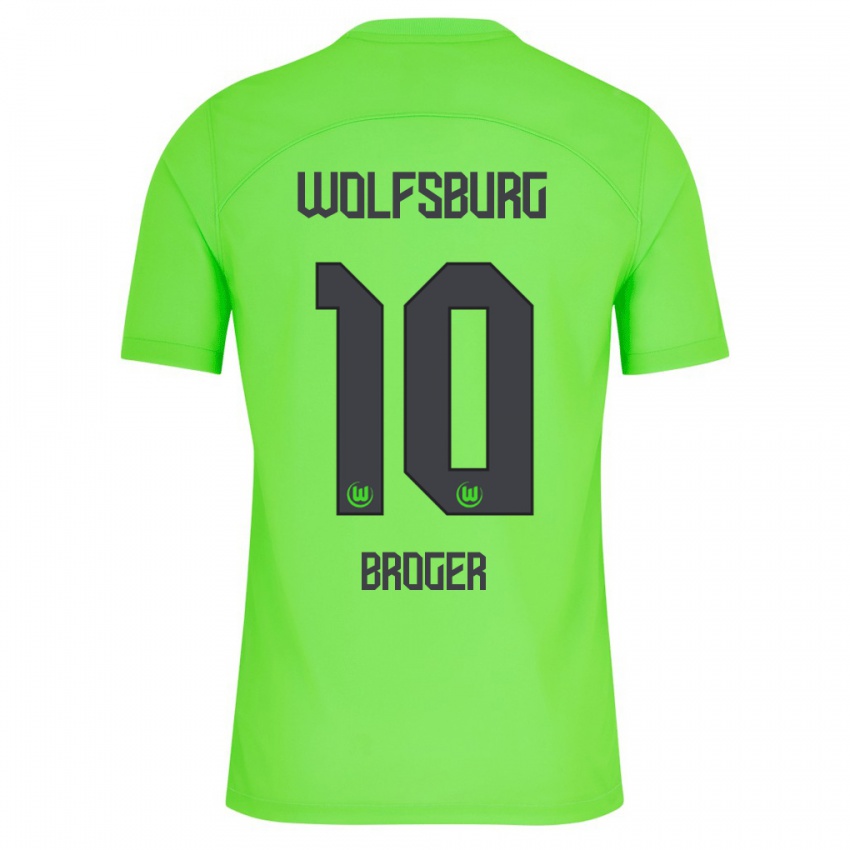 Damen Bennit Bröger #10 Grün Heimtrikot Trikot 2023/24 T-Shirt Österreich